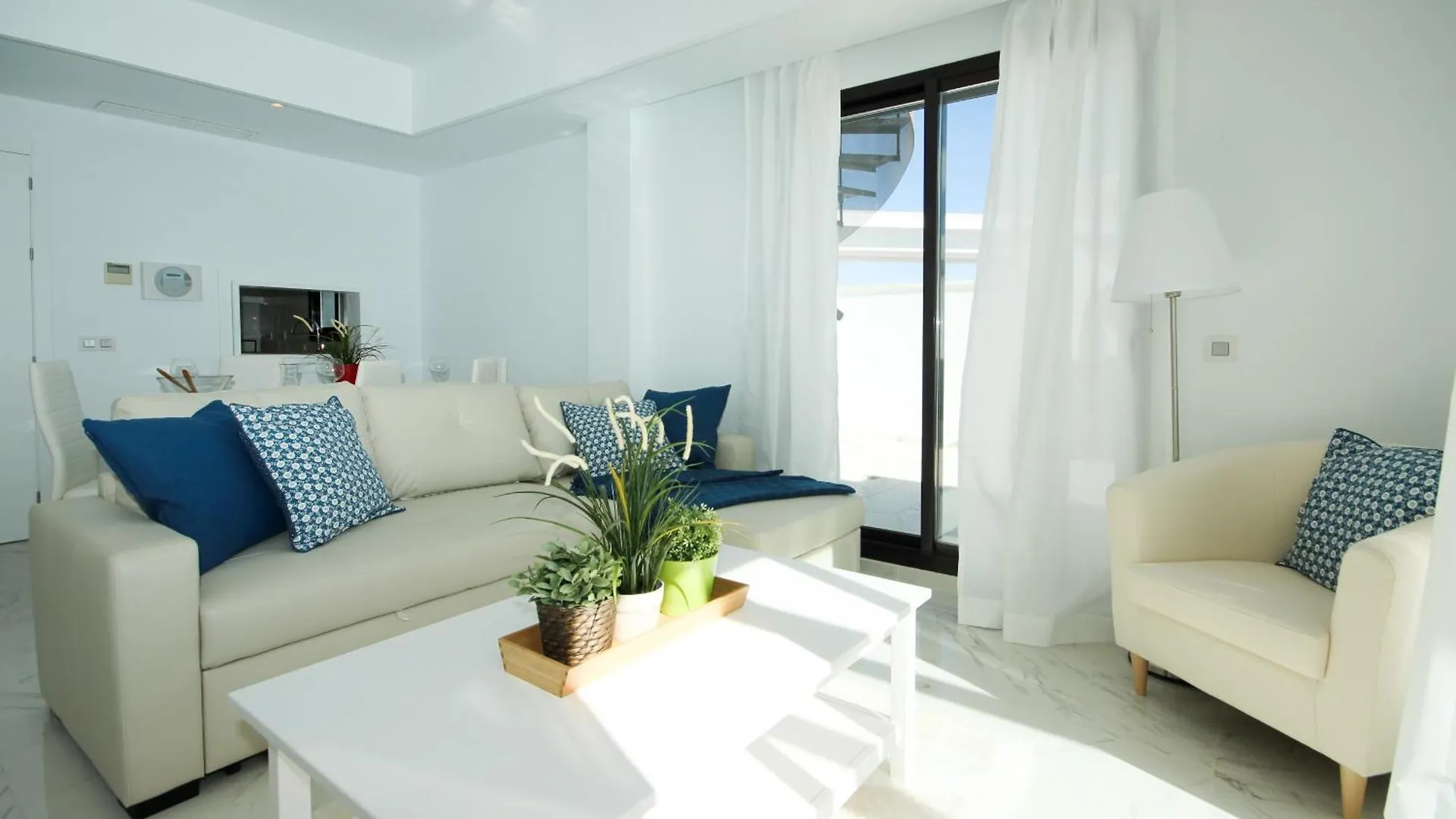 Beachfront Penthouse With Sea Views, Hot Tub, Bbq Casares 0*,  Spain